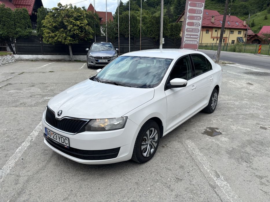 Skoda rapid an fabricație 2017 motor 1,6 diesel euro 6 DPF activ
