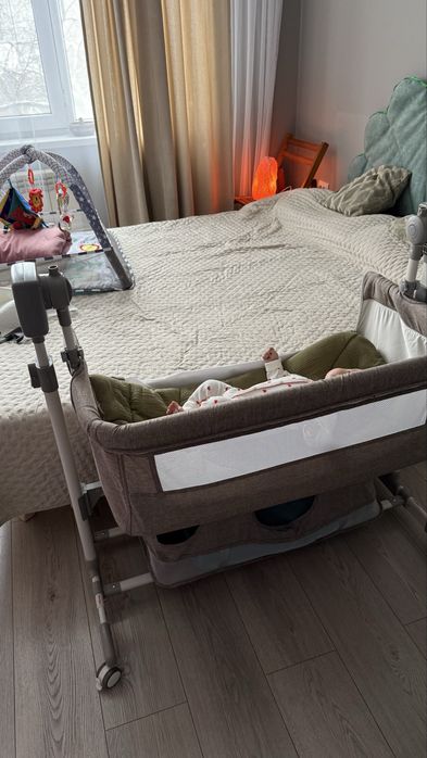 Кроватка-манеж электро-люлька