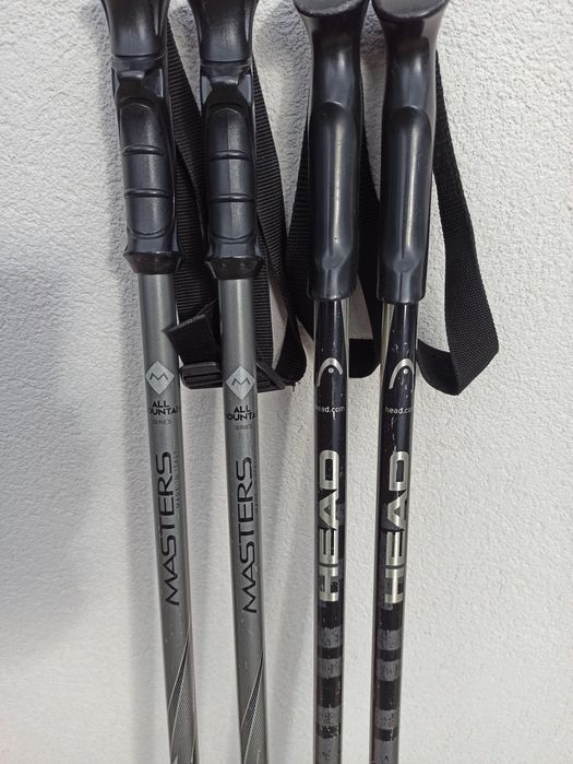 Ски Fisher, щеки Leki, каска Rossignol