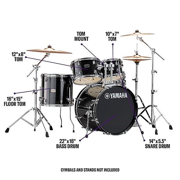 Yamaha Rydeen ( Black Glitter )