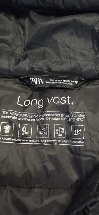Vesta foarte lunga, Zara