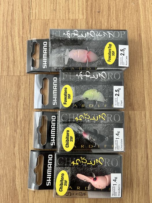 Нови японски воблери за пъстърва