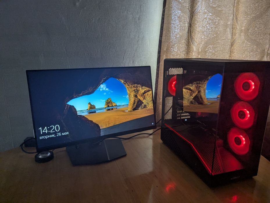 игровой пк ryzen 7500f+rtx 5050
