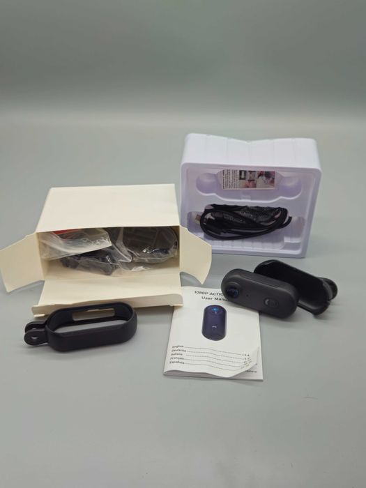 Топ цена!Спортна камера 1080P WiFi H.264 водоустойчива до 30 м