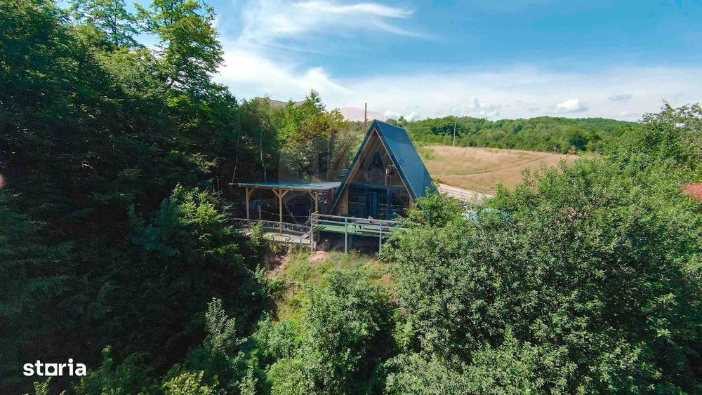 Cabană A-frame, Damiș, Bratca, Afacere la cheie De Vânzare