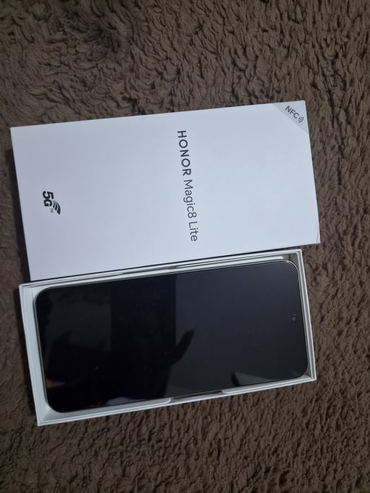 Telefon mobil HONOR Magic 8 Lite, Dual SIM, 8GB RAM, Forest Green