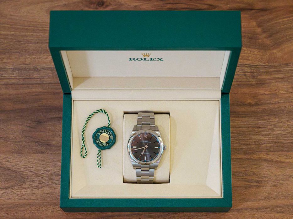 Ceas Rolex Oyster Perpetual 39mm, Ref 114300, full set