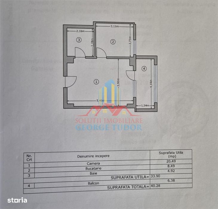 Vanzare studio Militari Residence Tineretului 85
