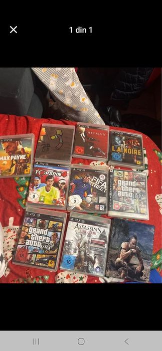 Vând jocuri video ps 3