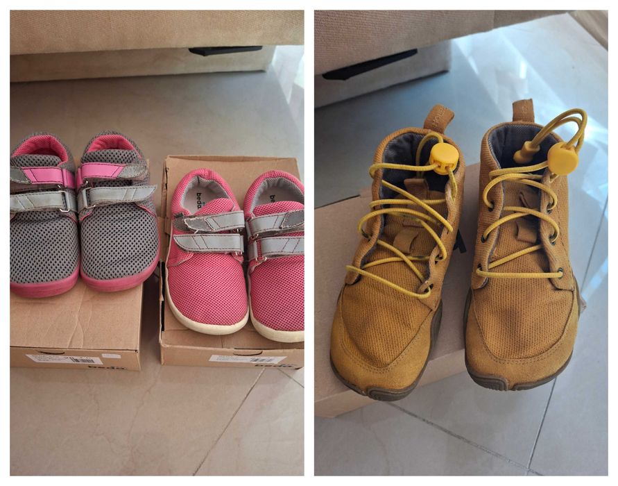 детски боси обувки Беда меш/ Beda Mesh 27 28 номер / Wildling Vigor golden yellow 26 / Barefoot shoes