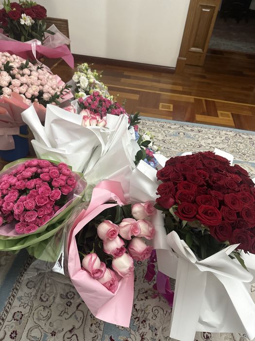 Цветы б/у купленные сегодня