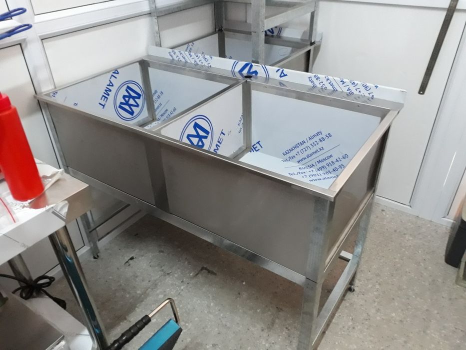 Мойка стелаж нержавейка