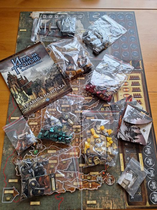 Game of thrones бордова игра