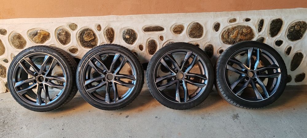 18 цола джанти 5х112  с чисто нови гуми...