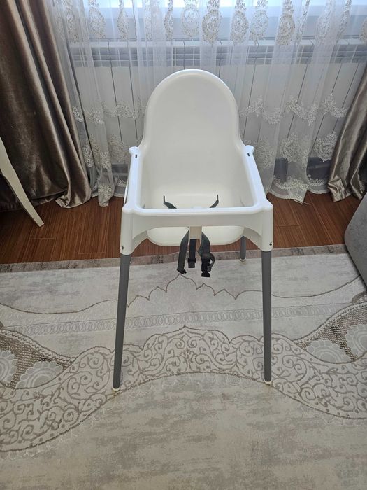 Детский столик IKEA Антилоп белый