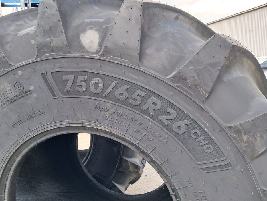 ANVELOPA 750/65 R26 CEAT CHO Yieldmax 173 A8 / 173 B TL Steel Belted (28.1LR26)  Cauciucuri tractor, Fiat, Case, Fendt, John Deere, New Holland, Masse