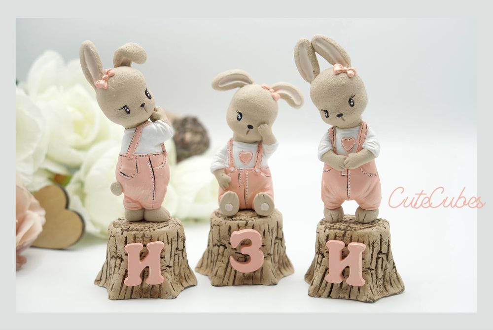 Кубчета с име . Ръчна изработка , декорация , подарък за дете .