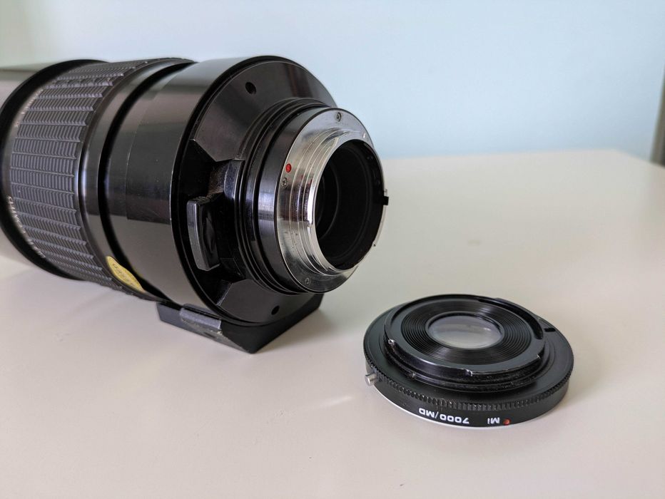 Sigma mirror telephoto обектив 1:5.6 f=400mm Minolta MD/SR - Minolta A