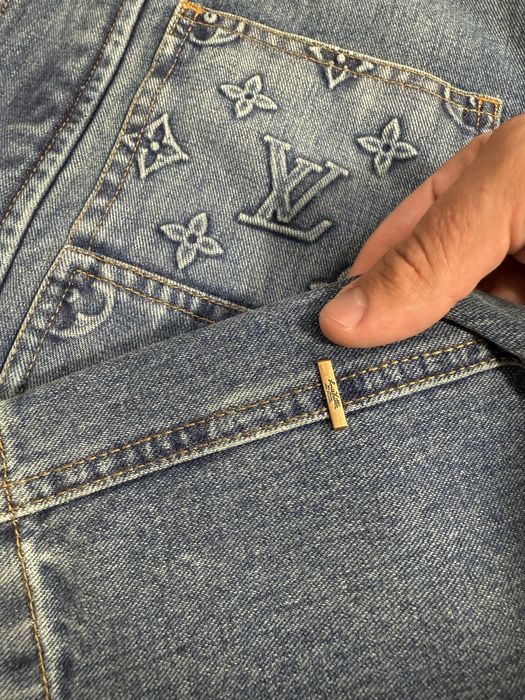Geaca de blug Louis Vuitton colectie noua Premium