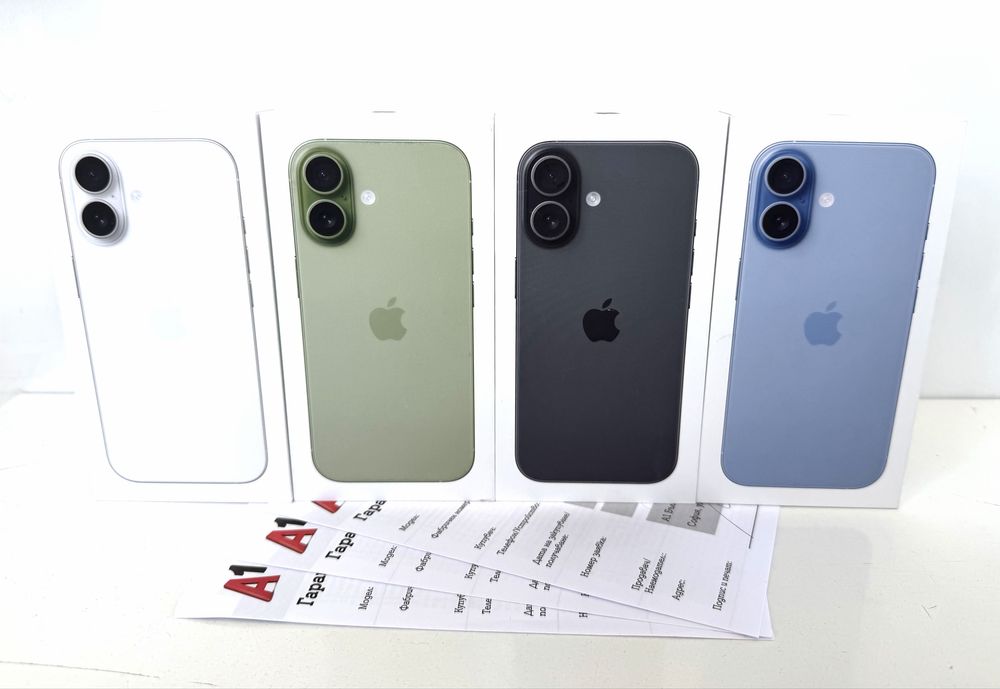 НОВ! iPhone 17 256GB Black / White / Sage / Blue / Lavender 2г.ГАРАНЦИЯ!