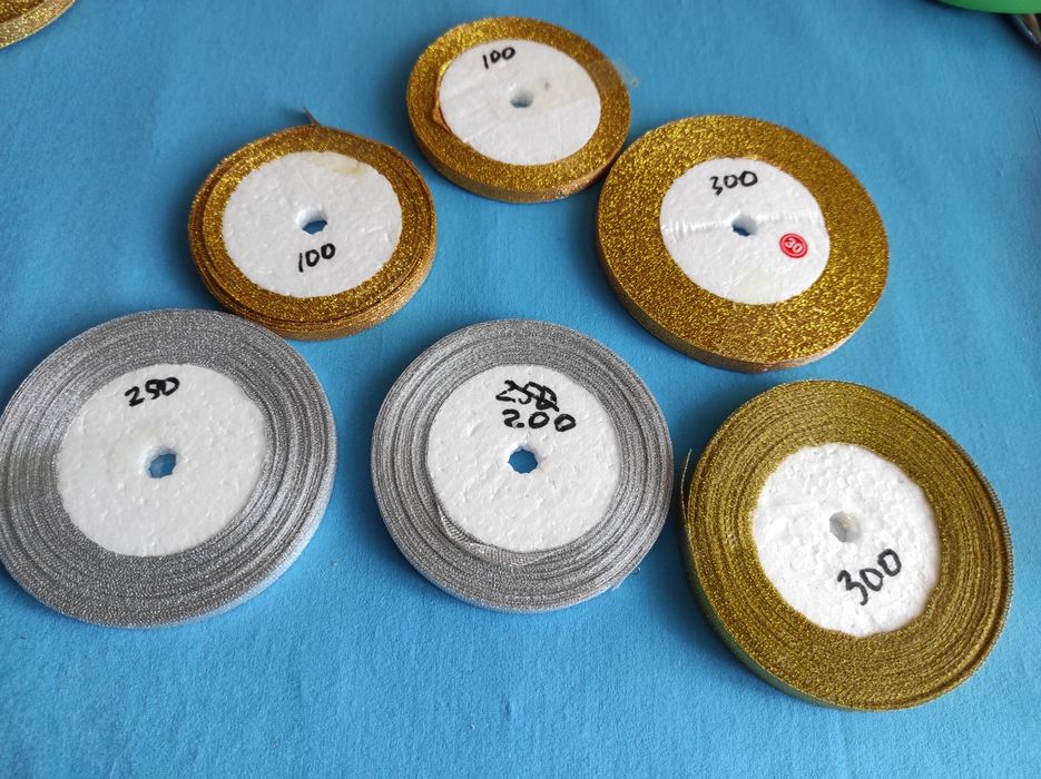 Ленты атласные для рукоделия