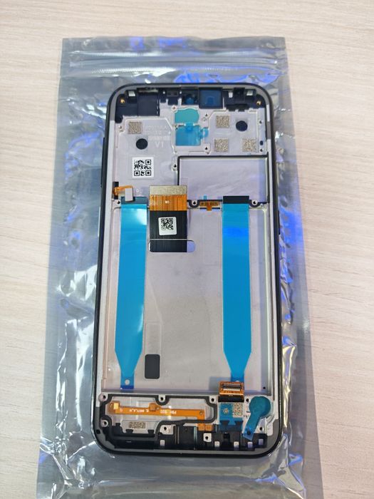 Nokia G42 оригинален дисплей с рамка и тъчскрийн Нов черен