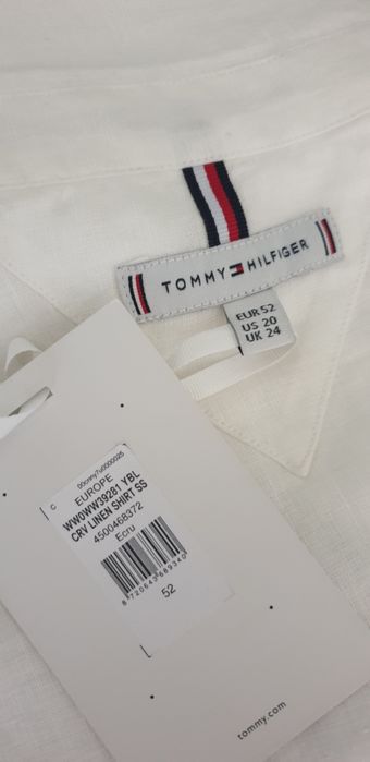 Tommy Hilfiger 100% Лен /  Oversize  XL НОВО! ОРИГИНАЛ! Дамска Ленена