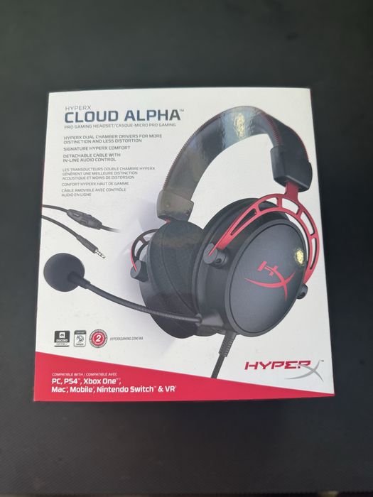 HyperX cloud alpha слушалки
