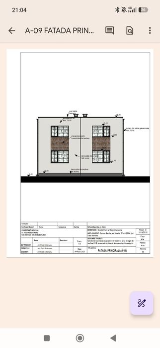 Duplex de vânzare cu perete dublu despărțitor