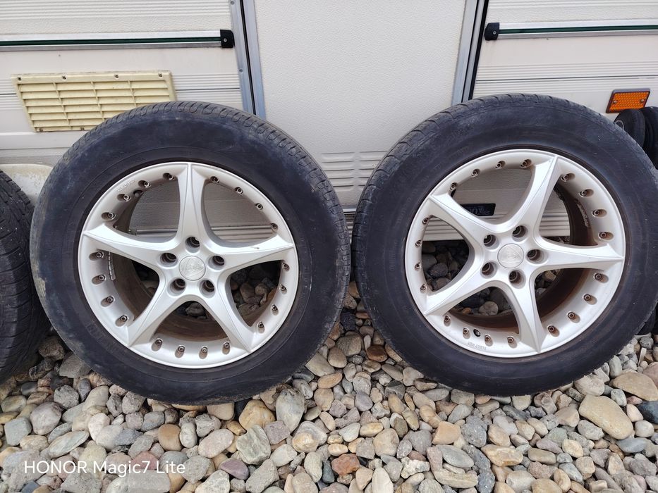 Jante aliaj 5x114,3  R17 Toyota Nissan  + anvelope  225/65R17