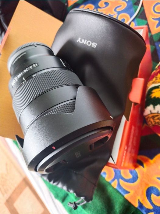 Sony alpha A7 lll.    FE 4 24-105 обективка