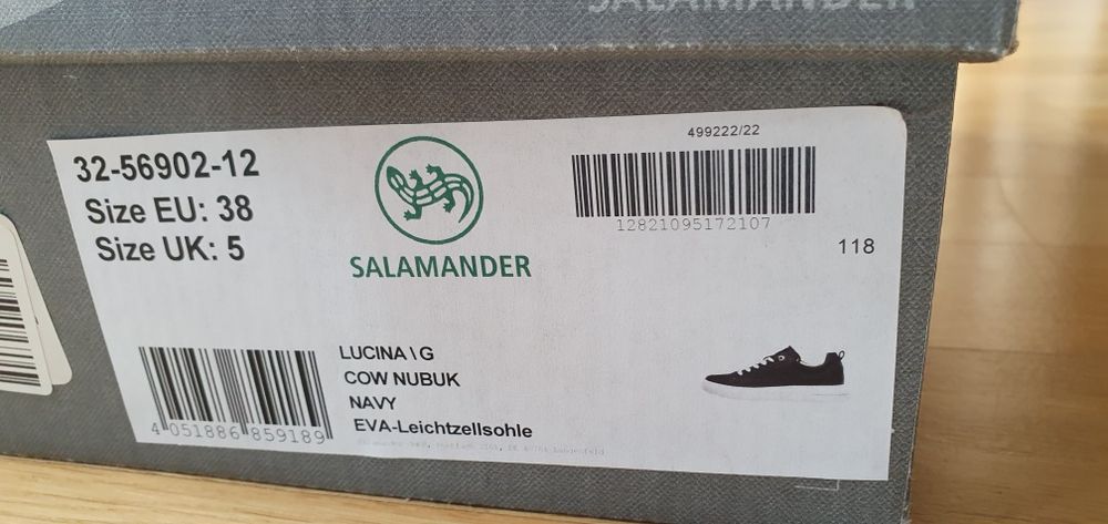 Sneakers Salamander 38