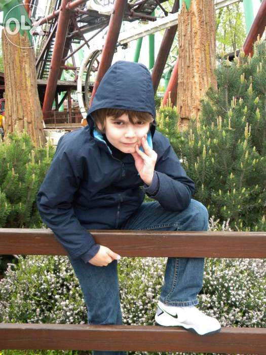 Hanorac impermeabil Nike, Talia 7/8 ani