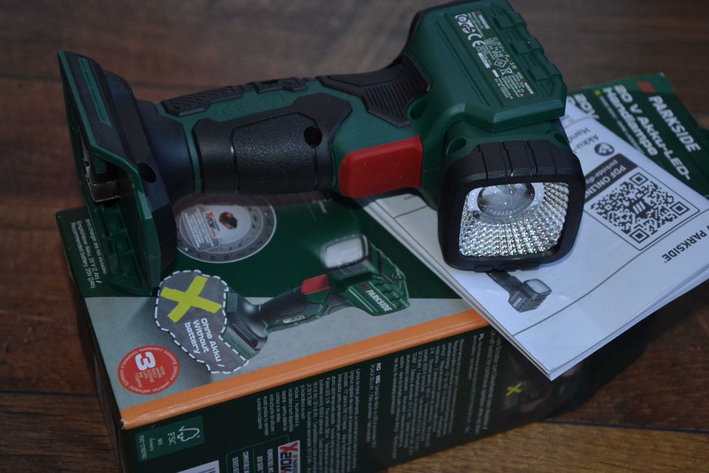 Нови Акумулаторни LED Лампи и Фенери Parkside 20V