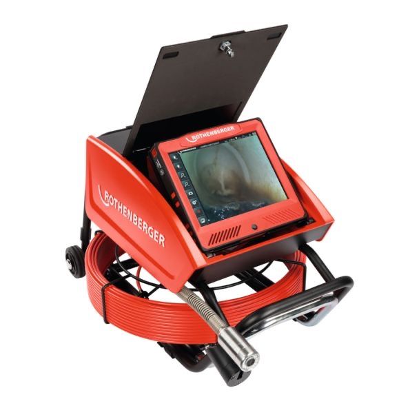Închiriere cameră inspecție video canalizare ROTHENBERGER ROCAM 4 Plus – 30m, Ø40mm, pentru țevi până la Ø300mm