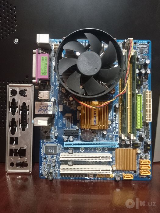 Socket 775: Gigabyte G31 + Core 2 Duo E8400 + 3GB + Кулер