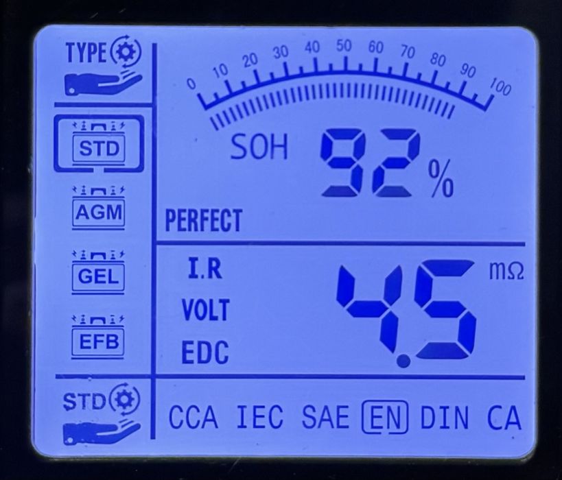 Vând Baterie Auto Stark Ultra Energy / 74 AH / 680 A