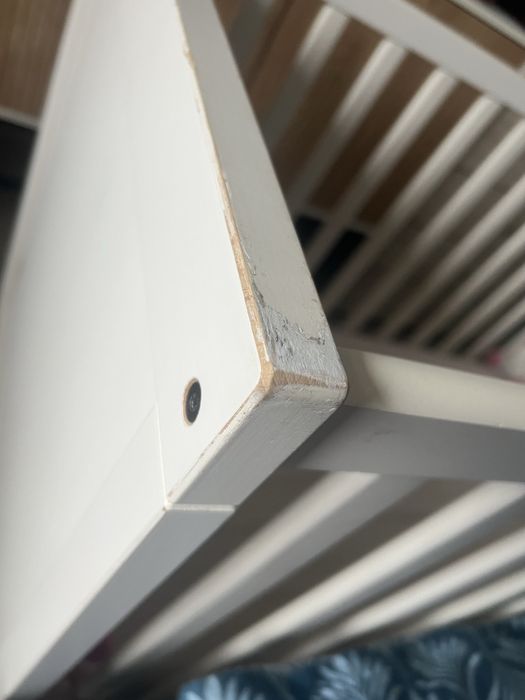 С подарък - Детско легло/креварче/кошарка Sundvik с матрак Rainy