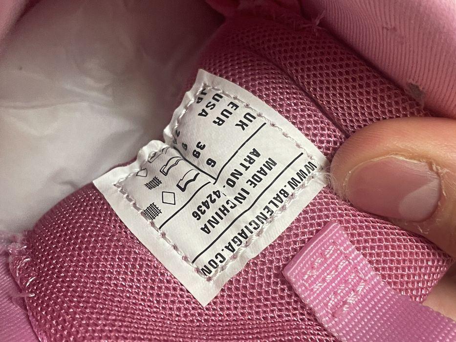 Balenciaga track roz