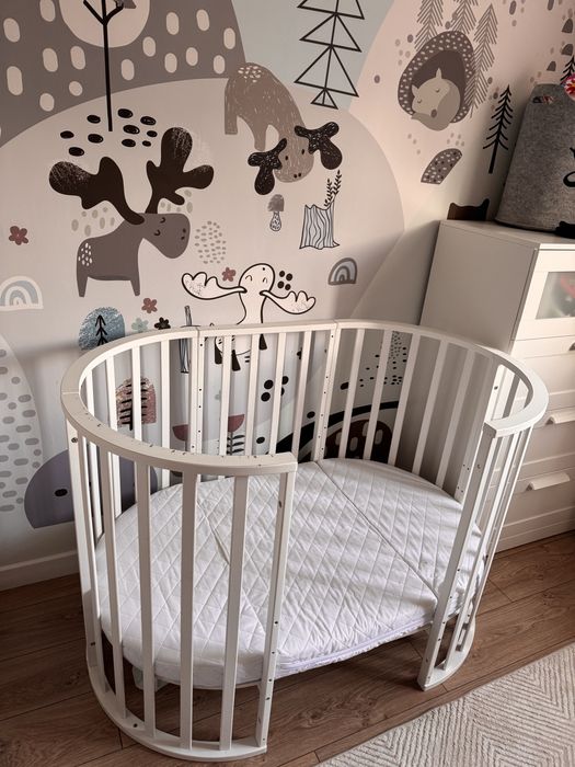 Кровать детская (трансформер, с маятником)