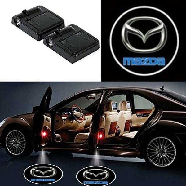 Set 2 Lampi Proiectoare Led Logo Universale - LOGO CAR