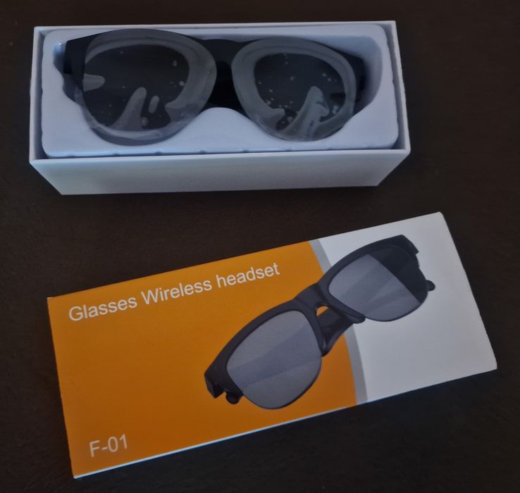 Ochelari Smart Bluetooth multifuncționali,   lentile HD,unisex Pret 150Lei