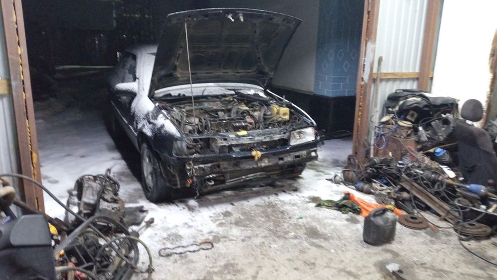 Opel Vectra A двигатель разбор