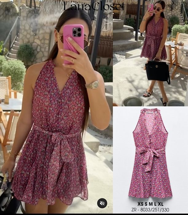 ZARA Summer рокля S
