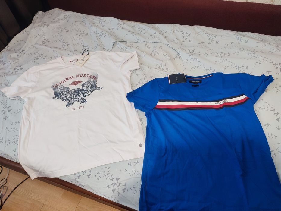 Оригинални тениски Diesel, Tommy Hilfiger и Mustang