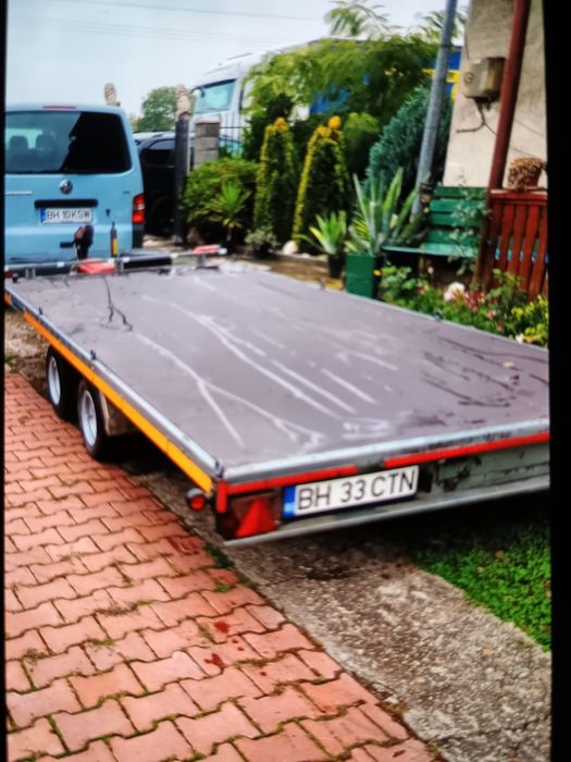 Volkswagen Transporter long +platforma 2 axe.