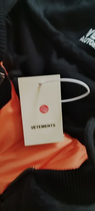 Бомбер Vetements "Total F*cking Darkness" (Padded)