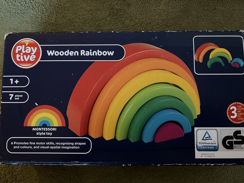 Дърво дъга, за фината моторика