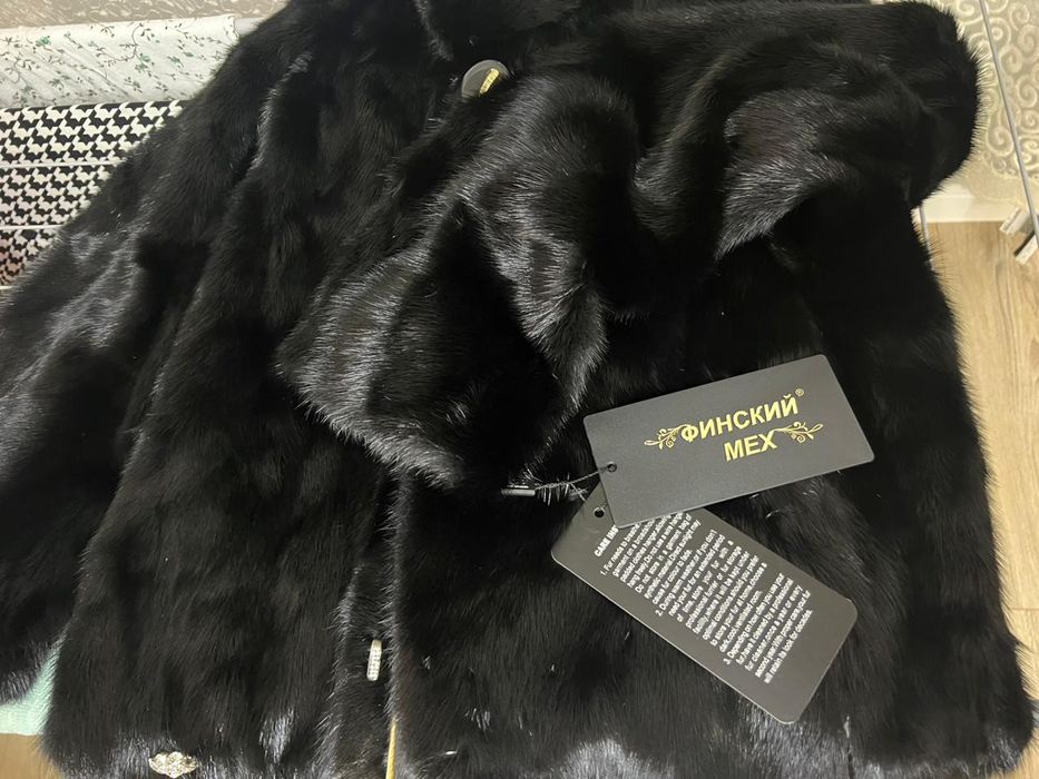норковая шуба новая