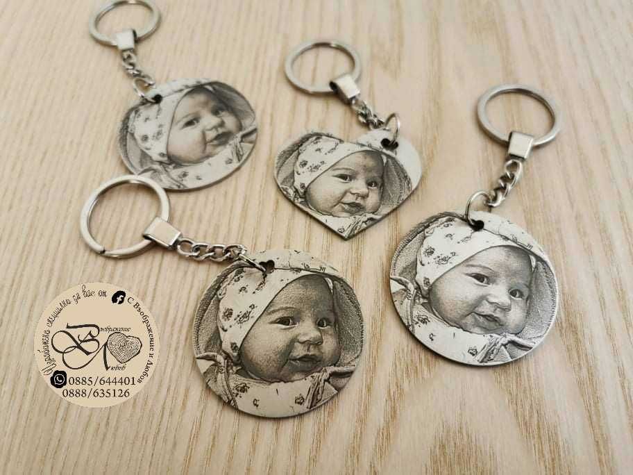 Гравиране Върху Метал. Ключодържател, Медальон